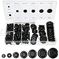 170 Pcs Rubber Grommet Firewall Hole Plug Assortment in 7 Common Sizes,Set Electrical Wire Gasket for Auto Body and Sheet Met