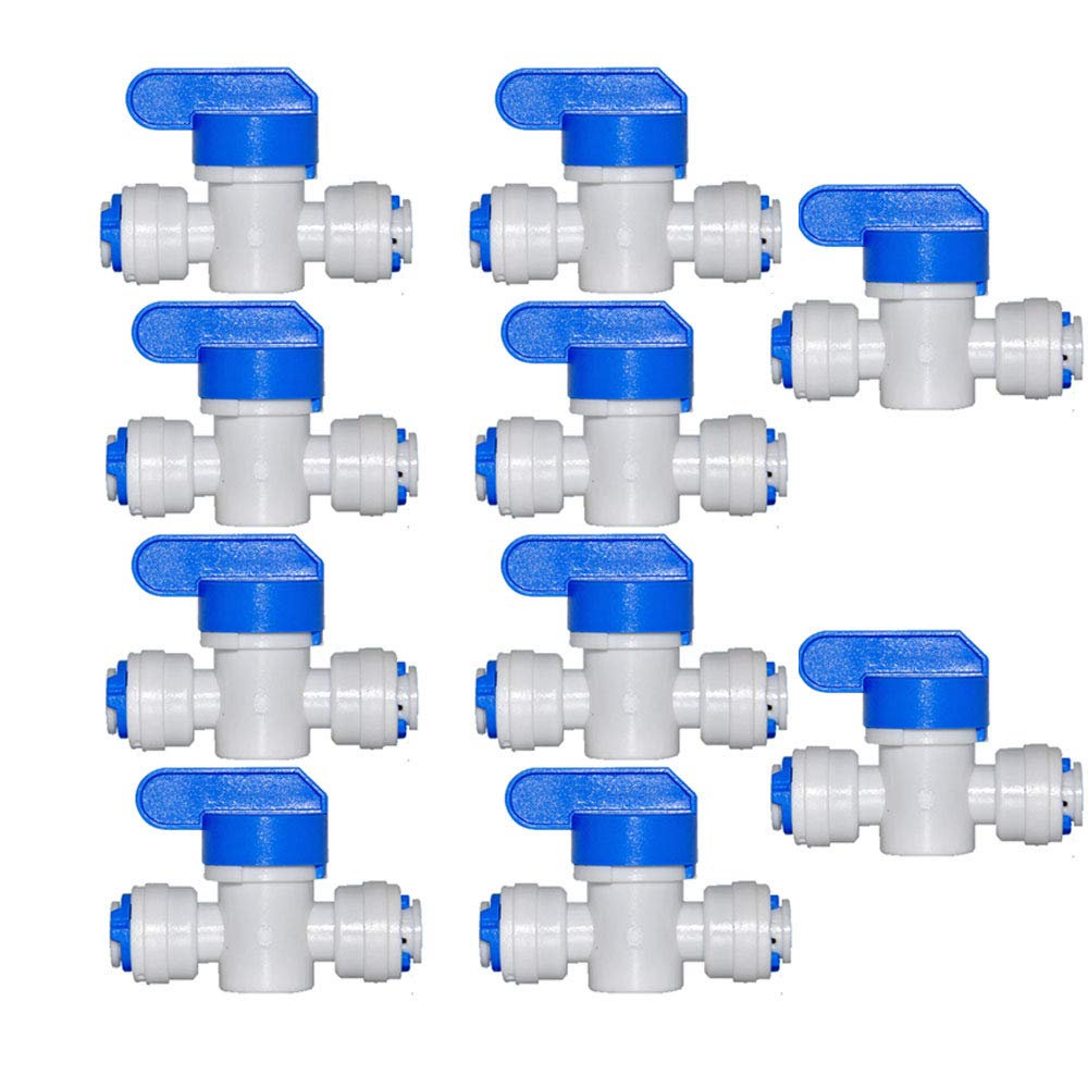 1/4 inch Quick Connect Ball Valve 10 PCS 1/4 inch Ball Valve Switch