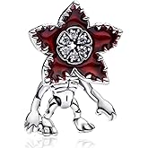 H.ZHENYUE 925 Sterling Silver Charms Spider City Hero Movie Character Dangle Beads for Bracelets and Necklaces Jewelry for Women