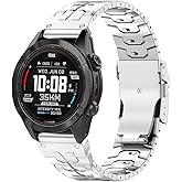 synsing No Tool Needed 22mm Titanium Band Compatible for Tactix 8 47mm/Fenix 8 47mm/7/6 Pro/Forerunner 965,26mm Metal Quick Fit WatchBand for Tactix 8 51mm/Instinct 3 50mm/Fenix 8 51mm/7X Pro/6X Pro