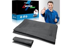 KEYOOG Car Creeper Mat, Moving Rolling Crawling Pad for Garage Floor Household, Auto Repair and Maintenance Carpet, Suitable Fit for Home and Outdoor Environment, 59.1 X 27.6 in (70 X 150CM), Black