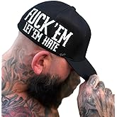 The Drive Clothing LET EM Hate Side Style STRETCHFIT HAT