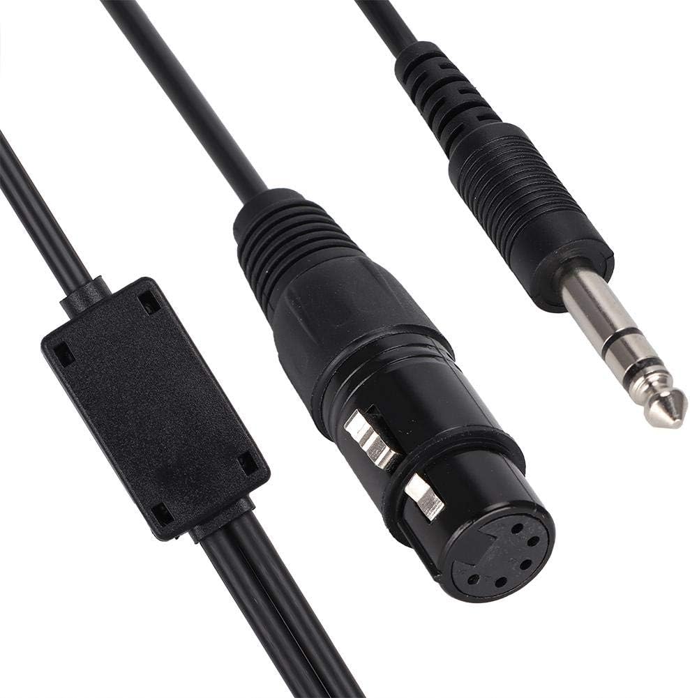 Aviation Helmet XLR To GA 5 Dual Plug Adapter, Aviation Helmet Cable Aircraft Audio Cable, default - Image 3