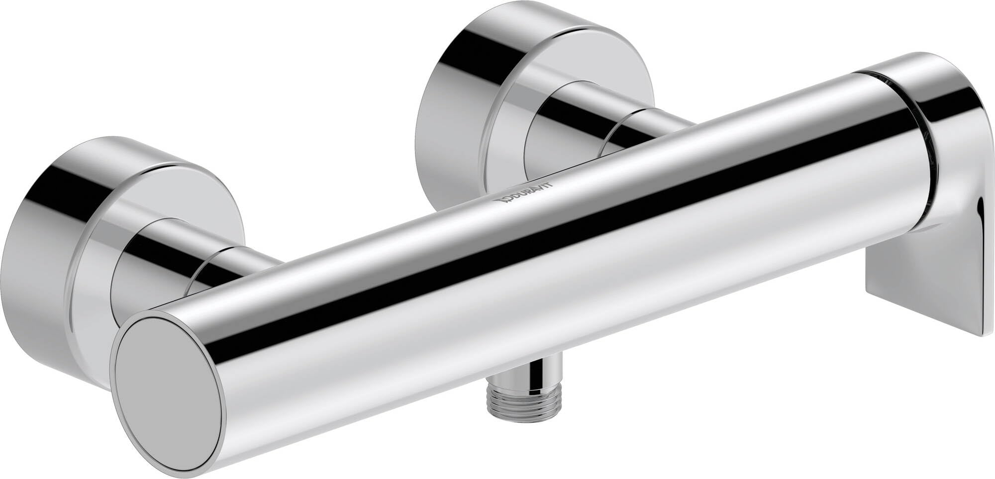 Duravit Tulum Surface-Mounted Single Lever Shower Mixer Tap with Ceramic Mixer System Chrome