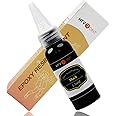HTVRONT Black Epoxy Pigment - 1.76oz/50ml Black Resin Pigment Paste, Higher Concentrated & Easy to Mix Black Epoxy Dye for Resin Coloring, Tables, Tumbler