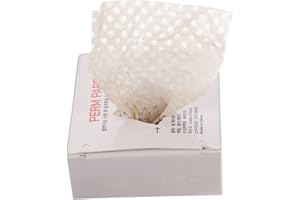 FIXOSHEE Hair Curling Perm Paper for Salon Use Disposable Barber Shop Hairdressing Perm Tissue Paper 1 Box