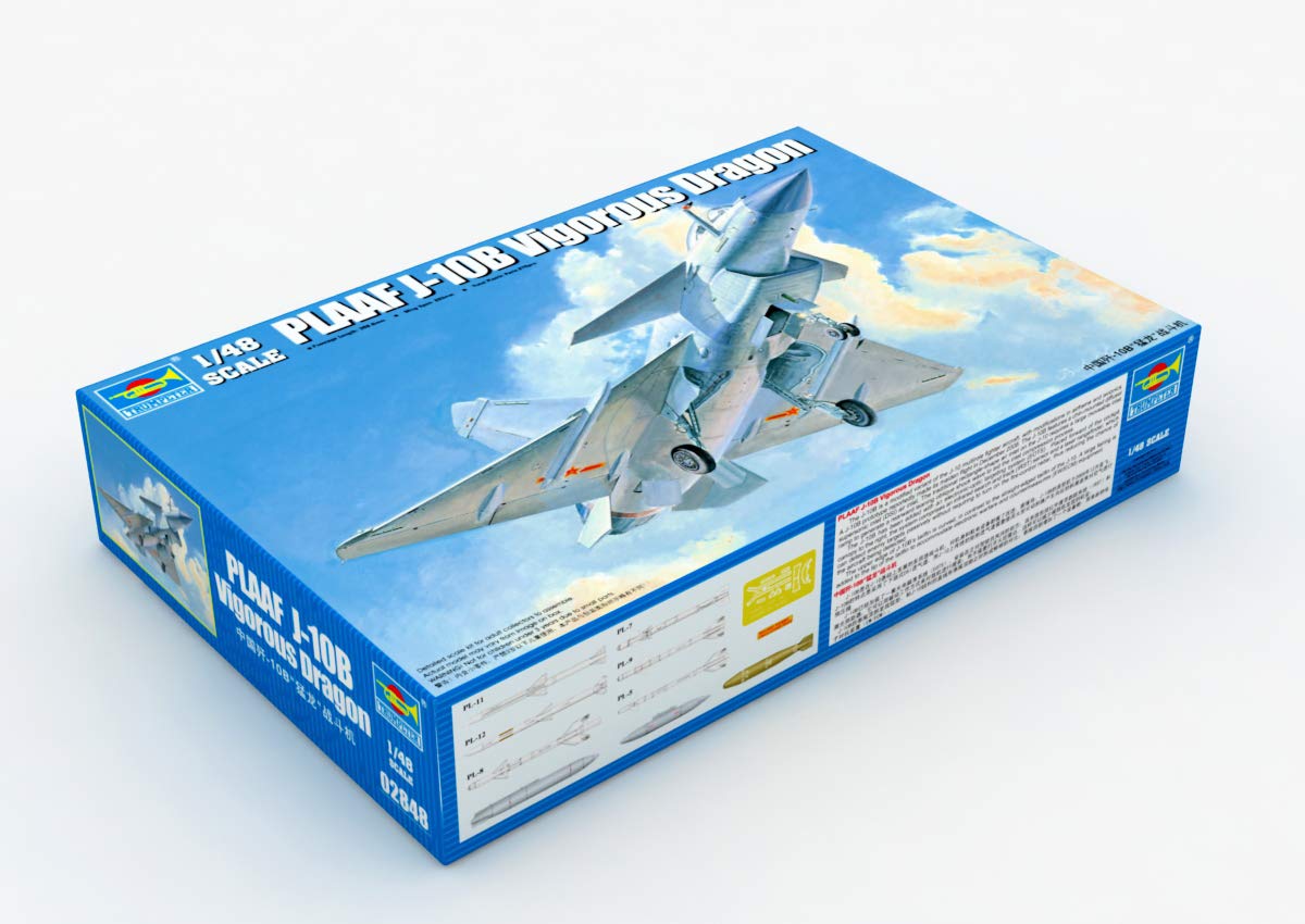 Trumpeter 1:48 - PLAAF J-10B Vigorous Dragon