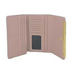 Steve Madden Women's Logobar Trifold Wristlet