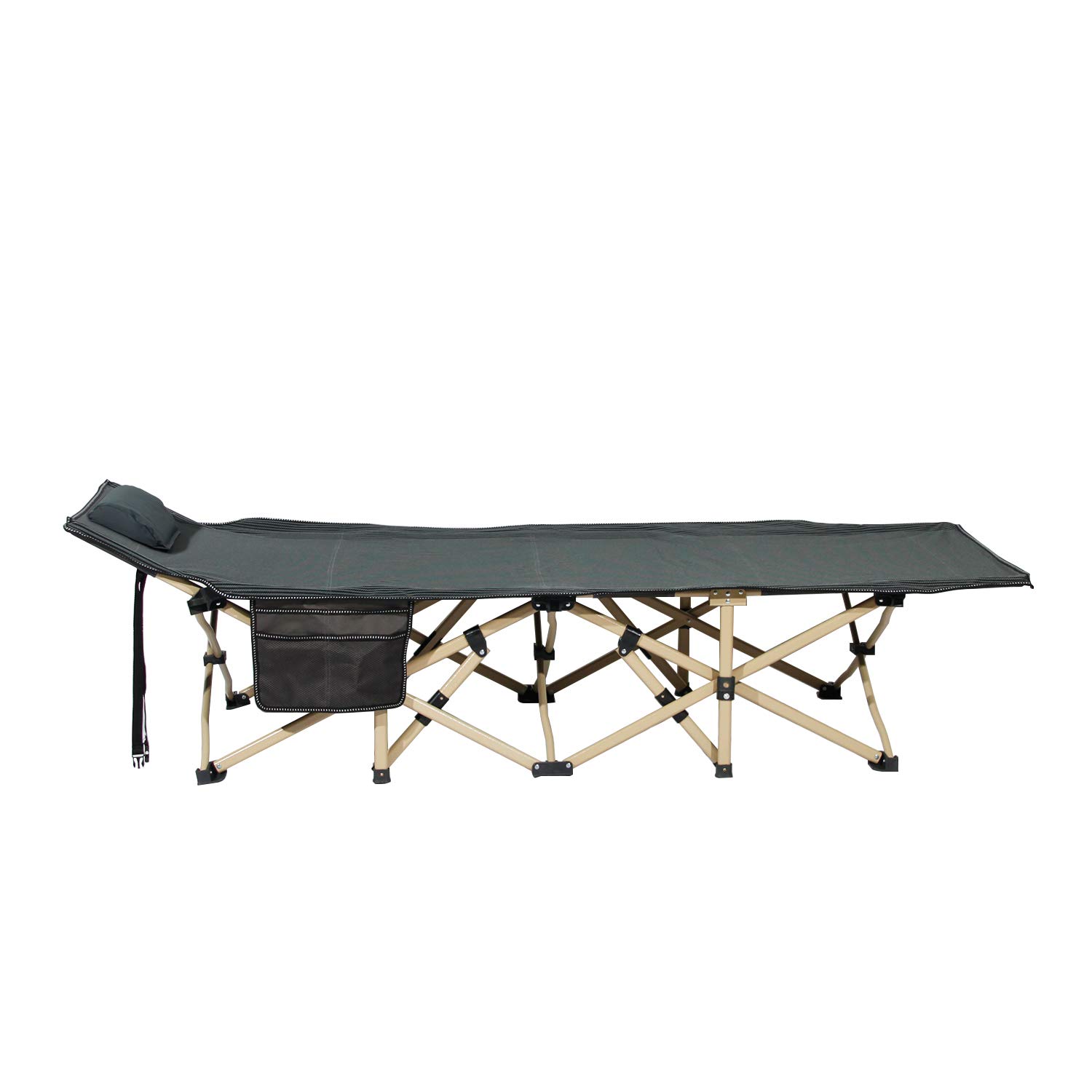 padded camping cot
