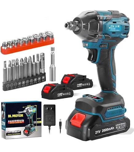 XGOLD DEVONIC Cordless Impact Wrench,750Ft-lb(980N.m) Brushless