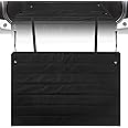 Tinideya Large Bumper Guard for Cars 41 x 25 Inches Rear Bumper Protector Foldable Universal SUV Trunk Mat for Preventing Scratches While Unloading and Loading, Black