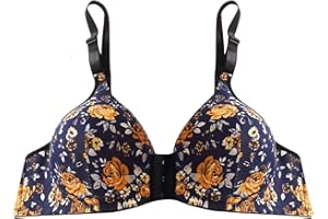 SEAOPEN Push Up Bra for Women Yoga Pilates Bra Fashion deep Cup Shapewear Bra No Underwire Shapewear Hide Back Fat Bra