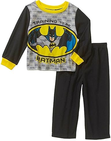 Amazon Com Ame Boy S Training To Be Batman Superhero Flannel Pajama Pants Set 5t Clothing