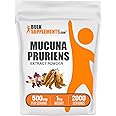 BulkSupplements.com Mucuna Pruriens Extract Powder - Mucuna Pruriens Supplements, Mucuna Pruriens Powder - Vegan & Gluten Free, 500mg per Serving, 1kg (2.2 lbs) (Pack of 1)