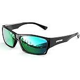 DEAFRAIN Kids Sunglasses Boys Girls Youth Polarized Unbreakable Flexible Sports Baseball Glasses for Teen Age 5-12