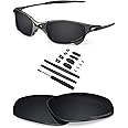 BLAZERBUCK Anti-salt Polarized Replacement Lenses & Sock Kit for Oakley Juliet Sunglass