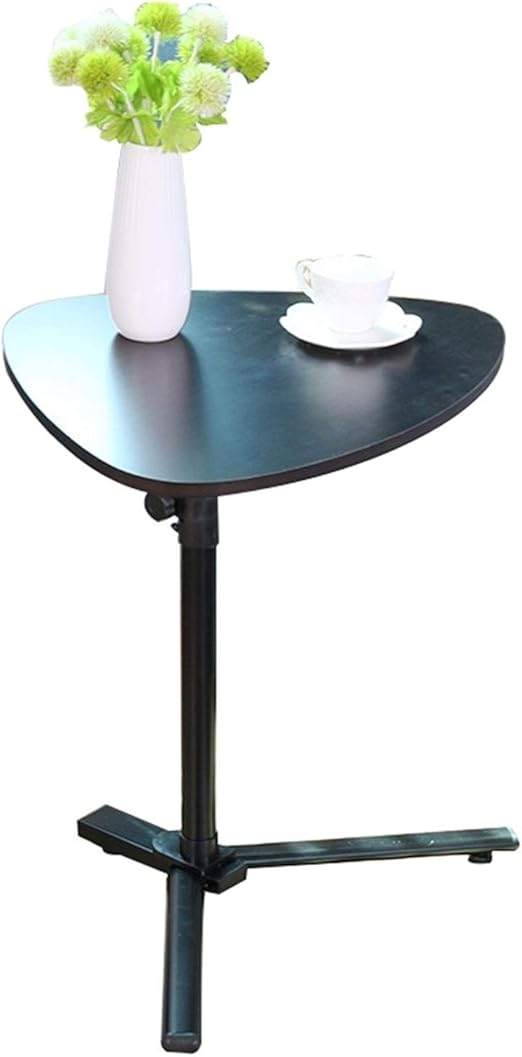 Amazon Com Foldable Liftable Laptop Table Mobile Folding Lazy Table Bedside Table Sofa Side Table Dining Table Four Colors Available 60x49cm Color Black Kitchen Dining