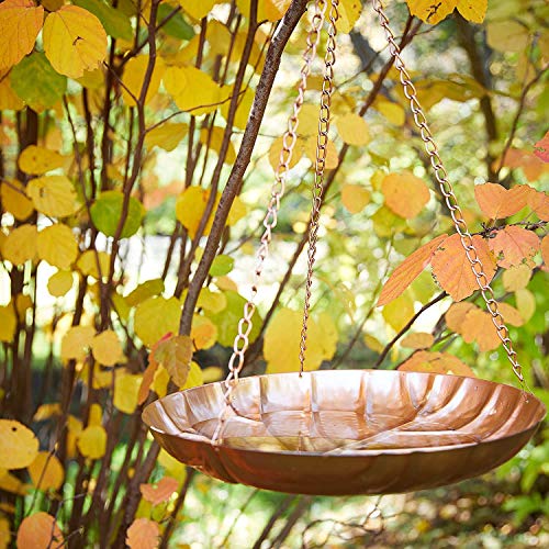 3Willow Hanging Bird Bath Bird Feeder Leaf Design Comfortable