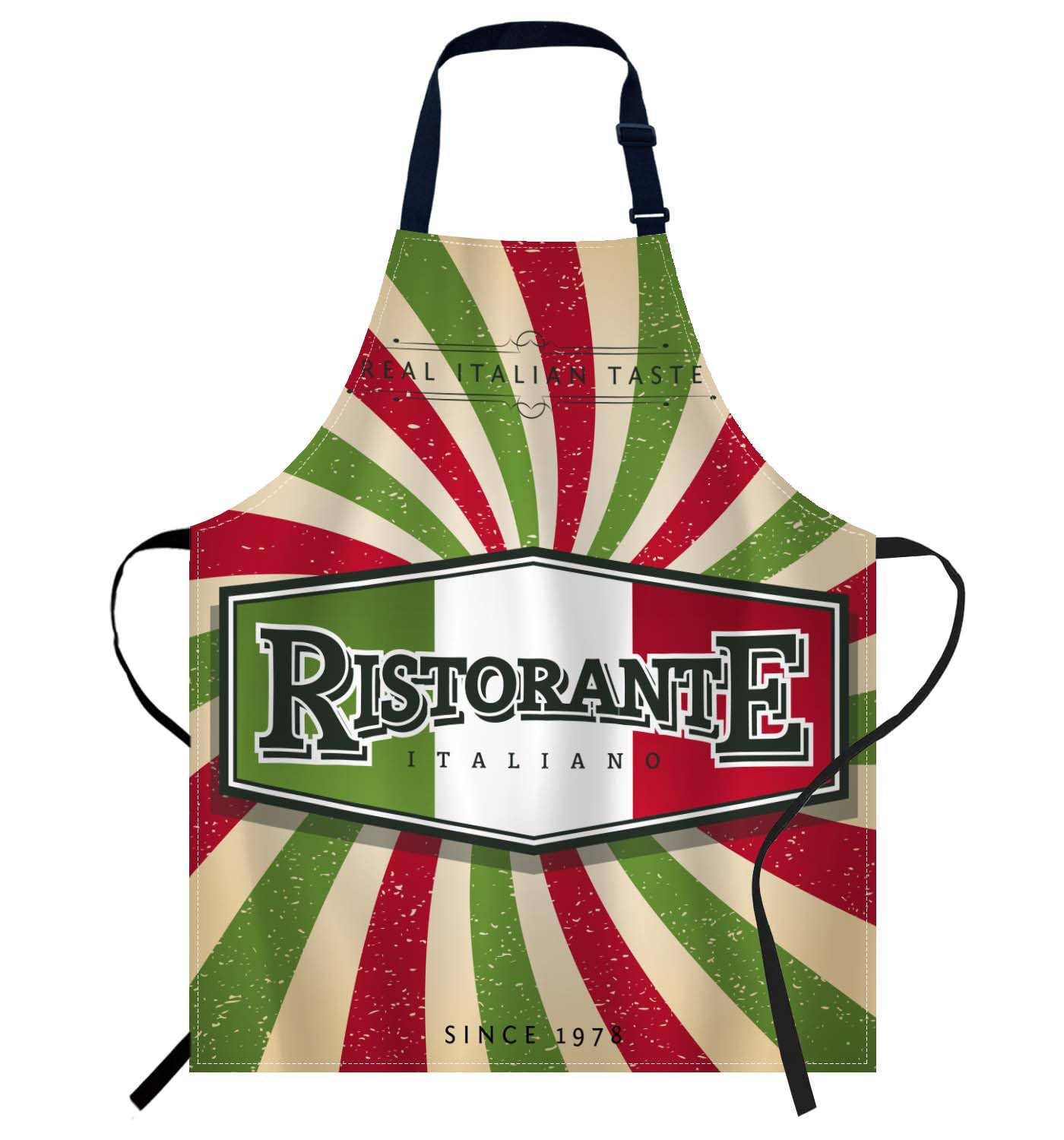 Smooffly Italian Restaurant Apron for Chefs and Cooks, Kitchen & Catering Bib