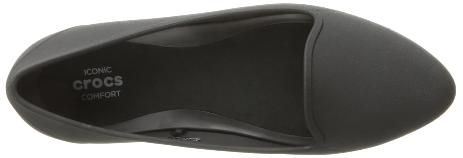 crocs women's eve ballet flats