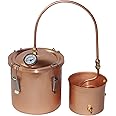 Kingsunshine 1.5 Gallon Pure Copper Boiler Pot Alembic Still Wine Alcohol Water Distiller