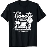 Peanuts - Snoopy Charlie Brown Record T-Shirt