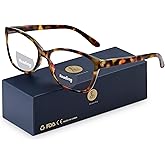 EASY READ Bifocal Reading Glasses for Women,Blue Light Blocking Computer Readers,Anti UV Women Eyeglasses with Spring Hinge