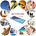 Newild Cooling Towel (43x12 inches), Perfect For Sports, Yoga, Workout, Fitness, Gym, Pilates, Travel, Camping and More,With Waterproof Bottle Package (Color: Blue)