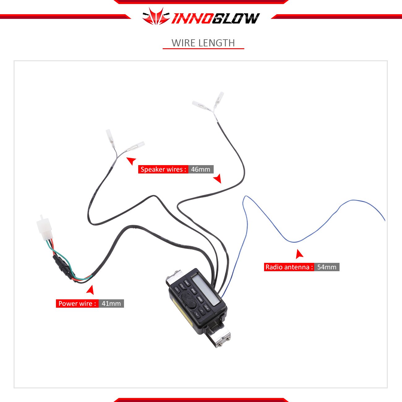 handlebar mounted radios for motorcycles