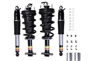 KALANBAY 84176631 84176675 Front & Rear Shocks Struts Assembly Magnetic Ride Control Suspension For Escalade Suburban Tahoe GMC Yukon XL Sierra 1500 2015-2021, 4PCS