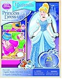 Disney Princess Magnetic Dress Up Playset -- Cinderella Magnetic Dress Up Doll (25 Pc Set)