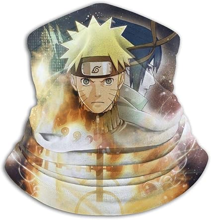 Amazon Com Naruto And Sasuke Wallpaper Seamless Face Mask Bandanas For Dust Outdoors Festivals Sports Clothing