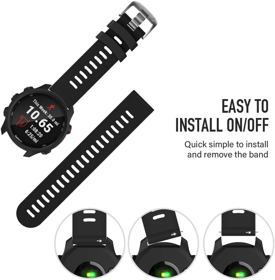 NotoCity for Garmin Forerunner 645 Strap/245 Strap - Image 5
