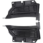 ApplianPar Front Driver and Passenger Side Fog Light Cover Trim Bezel for Nissan Versa S SV 2020-2022