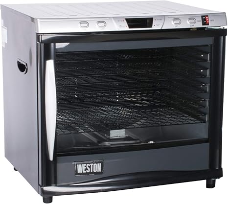 Weston Pro Series Digital Dehydrator 28-0301-W, 80 Liter 12 Tray with