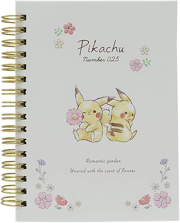 Amazon Co Jp ポケモン リングノート A6 W リングノート ピカチュウ フラワー ポケットモンスター おもちゃ