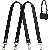 Amazon.com: PH PandaHall 2pcs 22 Inch Black Leather
