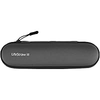 LifeStraw Personal Water Filter for Hiking, Camping, Travel, and Emergency Preparedness, Mountain Gray (Case Only)