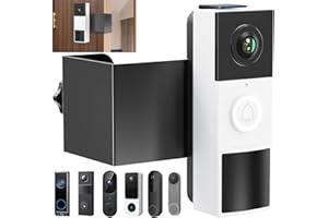 Anti-Theft Video Doorbell Mount Compatible with Tapo/ Orbitell/ Eufy/ Aosu Video Doorbell, Universal Doorbell Camera Mount,No