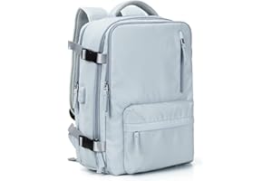 VGCUB Large Travel Backpack Bag for Women Men,Carry on Backpack,17 Inch Laptop Business Work Waterproof Backpack with Laptop Compartment,Person Item Flight Approved,Mochila de Viaje,Blue