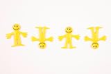 SHATCHI 30 Yellow Stretchy Men Party Bag Fillers Kids Gifts Unisex view 8
