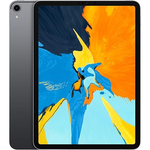 Apple iPad Pro 2018 (11-inch, Wi-Fi + Cellular 256GB) - Space Gray (Renewed)