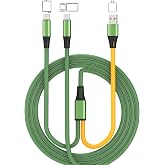 OTG DAC Cable for Headphone Amplifier, USB C Digital Audio Streaming Cable | With USB charging plug, With DAC/ADC decord chipset, Compatible with FiiO amp, mixer for podcast, creator and musician