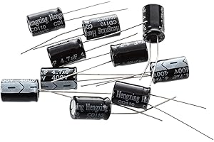 UtopixHub 10 x 4.7uF 400V 105C Radial Electrolytic Capacitor 8x12m