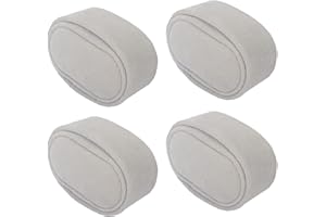 Aokelily Watch Winder Sponge Watch Pillows Replacement, Carbon Fiber PU Leather, Set of 4 Watch Pillows Replacements for Watch Cases Storage Jewelry Box Display Case Organizer