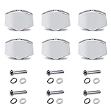MAXCHEER 6PCS Metal Small Square Shape Guitar
