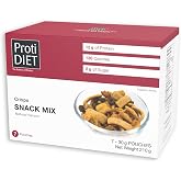 ProtiDIET High Protein Crisp Mix, Transfat Free Snack, 7 ct | 12g protein, Low Sugar, 130 Cal, Savory Protein Snack Mix; Crunchy Protein Snack for adults, Authentic Umami Crunch