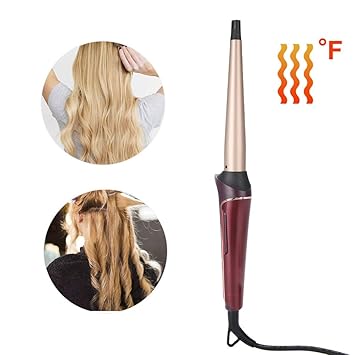 Brrnoo Hair Curler With Digital Lcd Screen Up To 210º C