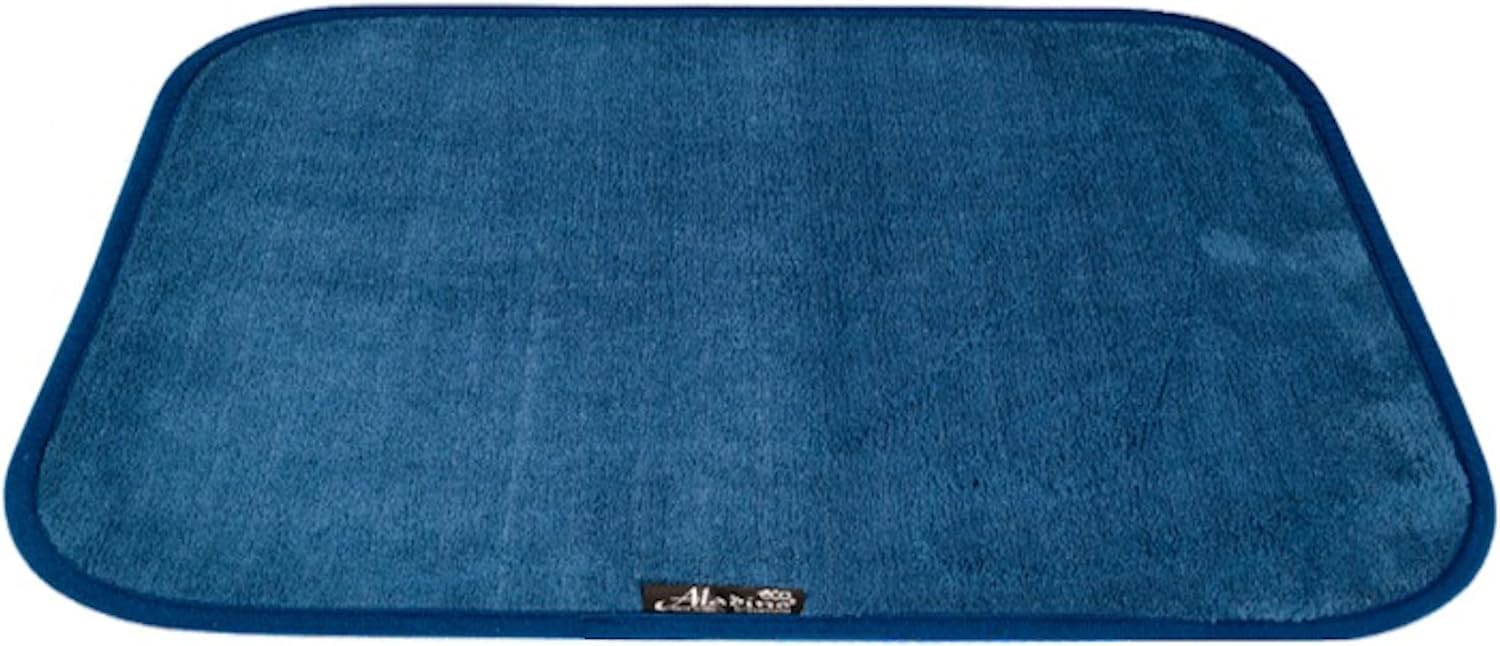 Aladino il tappeto Magico Indoor/Outdoor Door Mat for Bath, Home & Kitchen – Non Slip & Machine Washable, Ultra Absorbent Made in Italy, 100x130cm,NightBlue