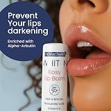 Novaclear Rosy Lip Balm 4.9g SPF50 Sun Protection Moisturizing Dark Lips Men view 6